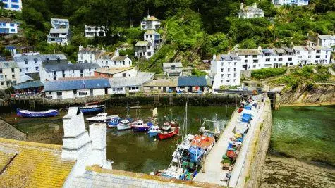 Cornwall, Polperro, Harbour