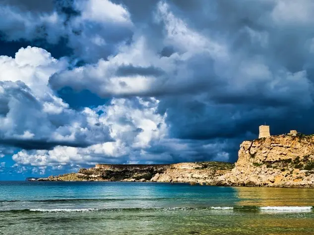 Malta, Mellieha, Golden Bay