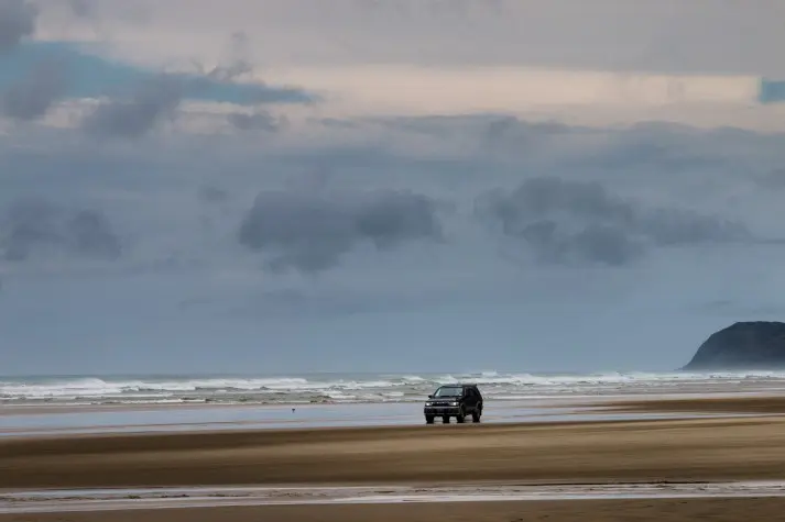 New Zealand, Ngataki, 90 mile beach