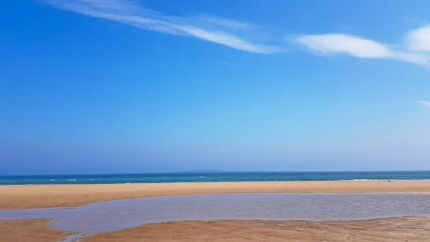 Northumbria, Bamburgh, Beach