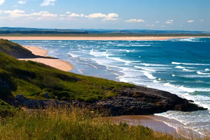 Northumbria, Bamburgh, Budle Bay
