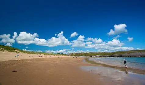 Wales, Port Meirion, Beach