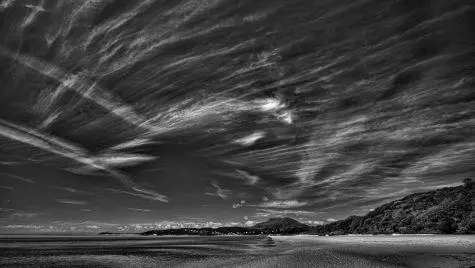 Wales, Port Meirion, Beach