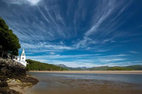 Wales, Port Meirion, Beach