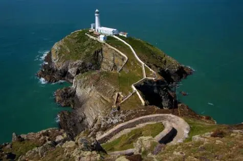Wales, Anglesey, Lighthouse, South Stack