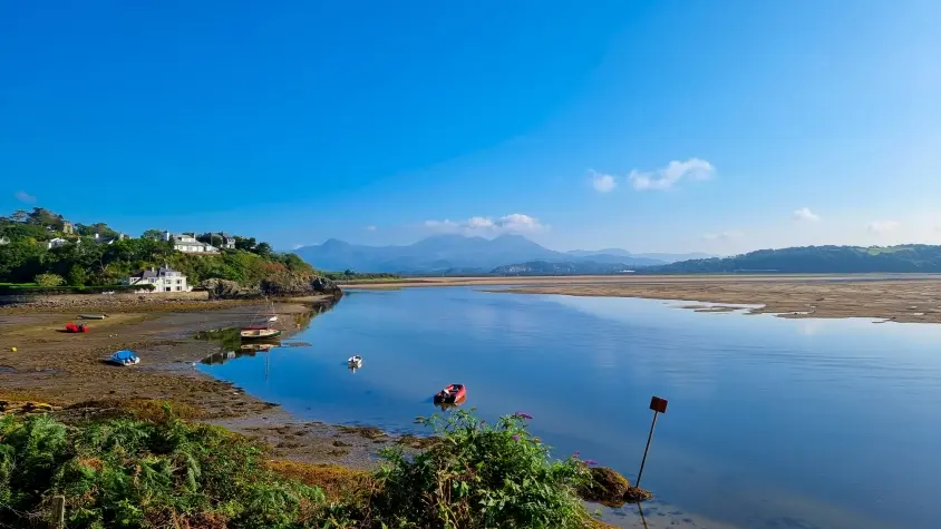 Wales, Porthmadog, Borth y Gest