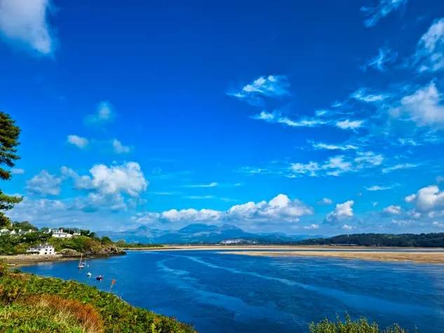 Wales, Porthmadog, Borth y Gest